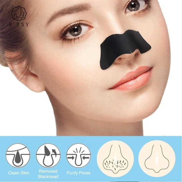 Charcoal Blackhead Removal Nose Strips