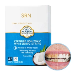 Private Label Removes Teeth Stains No Sensitive Non Peroxide Professional Teeth Whitening Strips