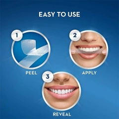 Private Label Removes Teeth Stains No Sensitive Non Peroxide Professional Teeth Whitening Strips