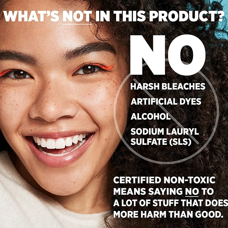 Private Label Removes Teeth Stains No Sensitive Non Peroxide Professional Teeth Whitening Strips