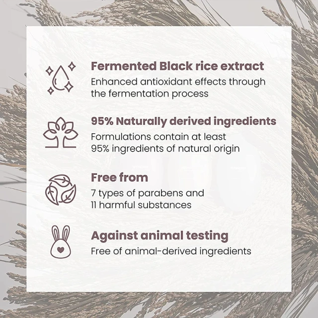 Organic Black Rice Set, Whitening