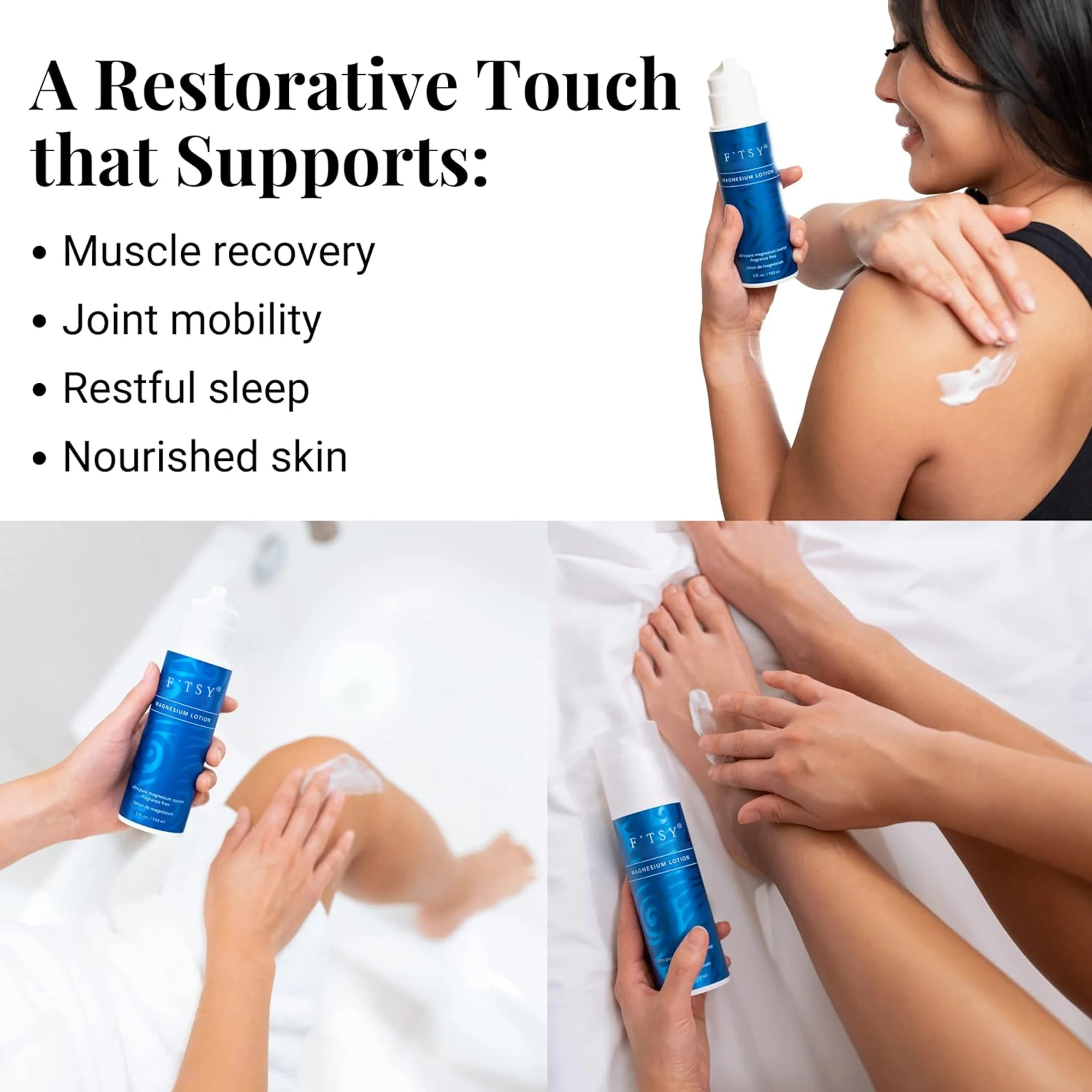 Hot Sale Private Logo Magnesium cream For Body Relax And Relief The Pain Nourishing Body
