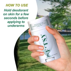 Custom Natural Men Deodorant Long Lasting Body Underarm Sweat Control Antiperspirant Stick Vegan Deodorant For Men