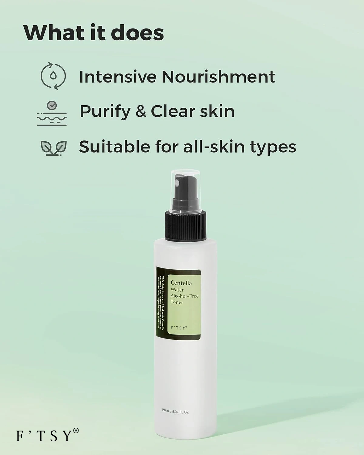 OEM Face Skin Care Niacinamide Hydrating Whitening Dark Spots Removal Anti Acne Centella Toner Facial Cica Toner