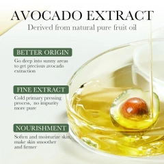 Private Label Organic Avocado Acne Treatment Vitamin C Lightening Cream Brightening Anti Aging Repairing Korean Skin Care Set