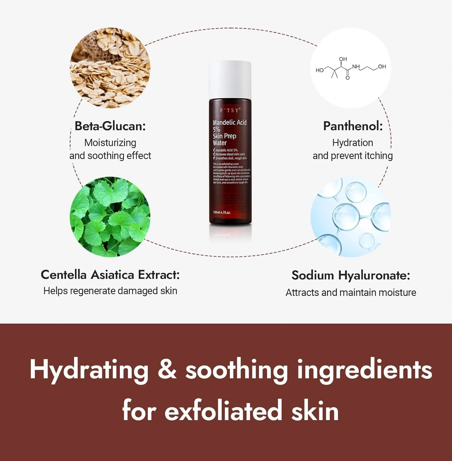 3% Mandelic Acid Toner, Gentle Exfoliate
