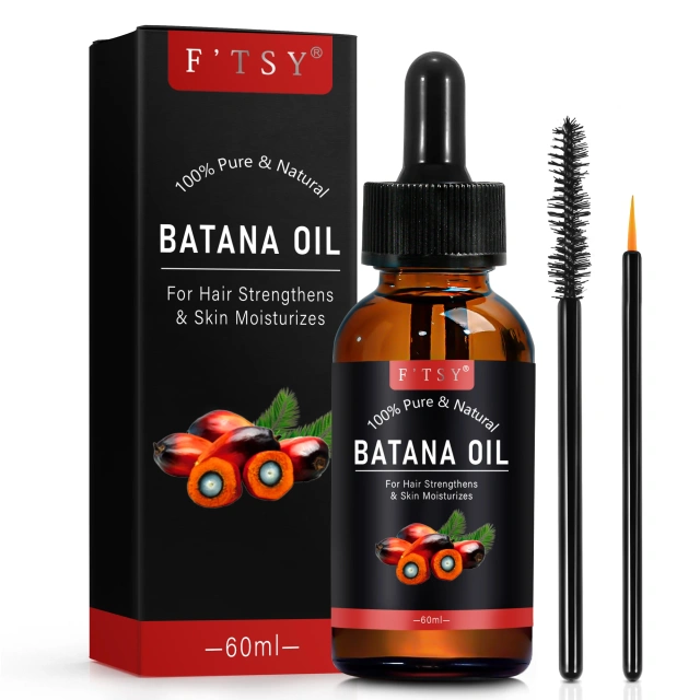 Private Label Eliminates Split Ends Hair Growth Enhances Radiance Batana Hair Oil Bulk