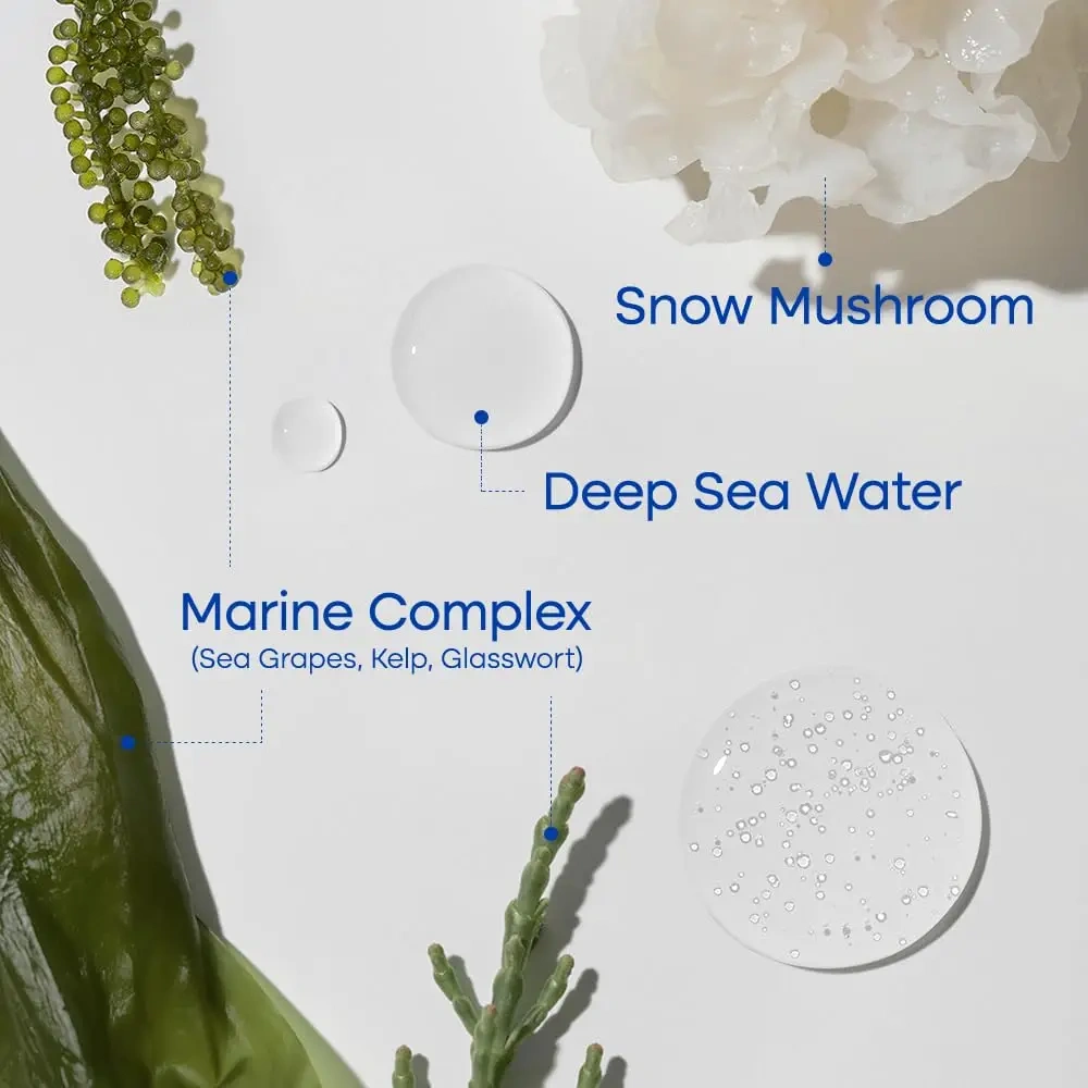 New Product Private Label Deep Sea Droplet Seurm Vegan Lightweight Deep Hydration 48-Hour Hydration Face Seurm