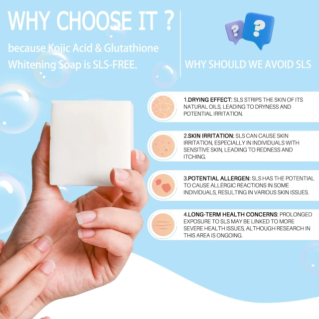 Glutathione Kojic Acid Soap for Whitening