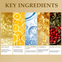 24K Gold Serum, Anti Wrinkle