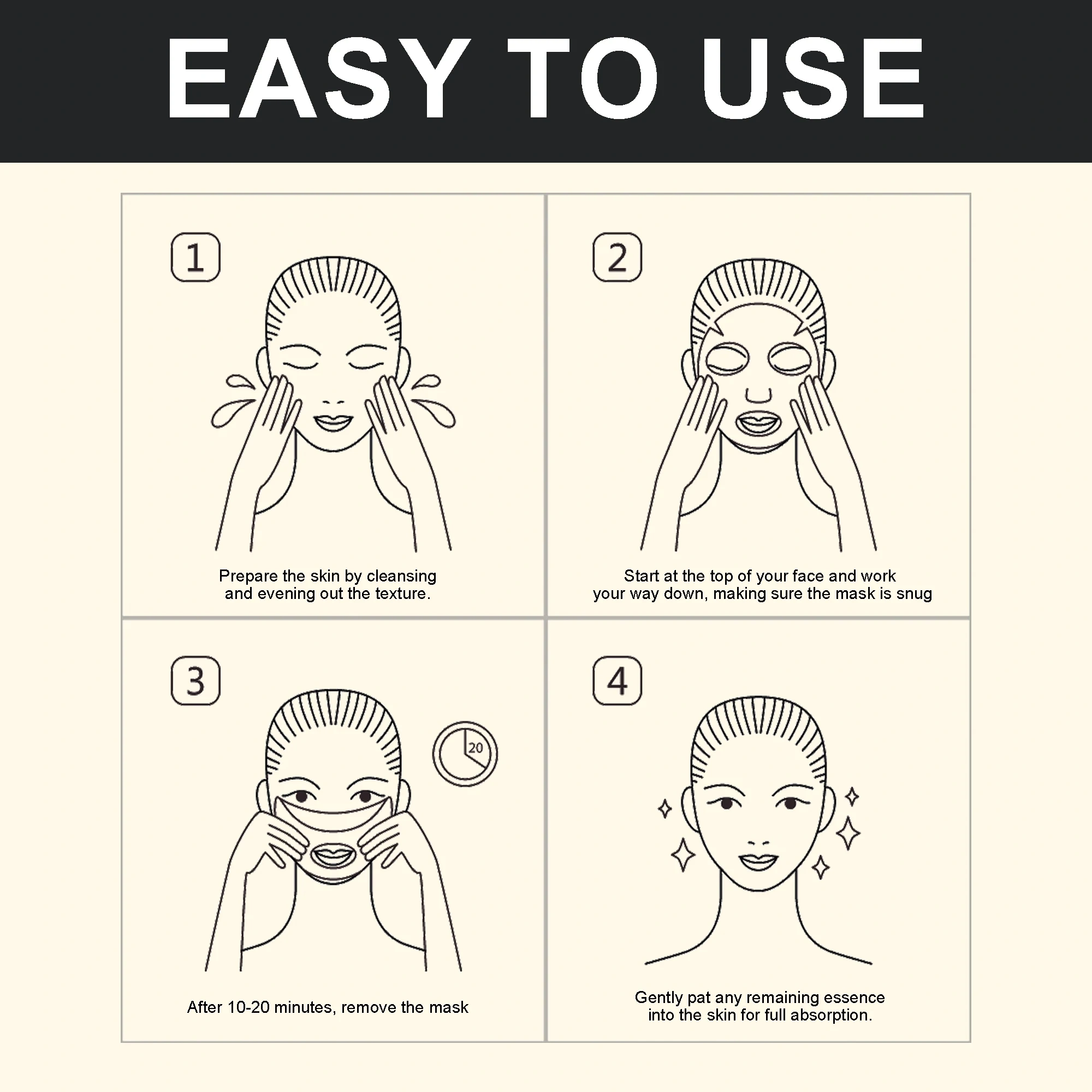 Black Snail Mask, Repair & Hydration