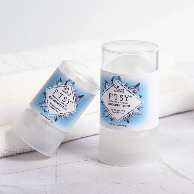 Mineral Crystal Deodorant Stick, Unscented, Antiperspirant