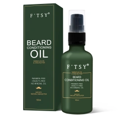 Private Label Vegan Organic Beard Growth Oils Strengthen Tea Tree Oil Natural Beard Care Conditioning Oil