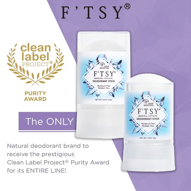Mineral Crystal Deodorant Stick, Unscented, Antiperspirant