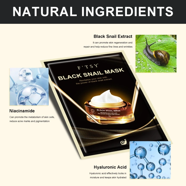 Black Snail Mask, Repair & Hydration