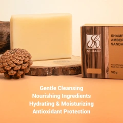 Amber Sandalwood Men's Soap