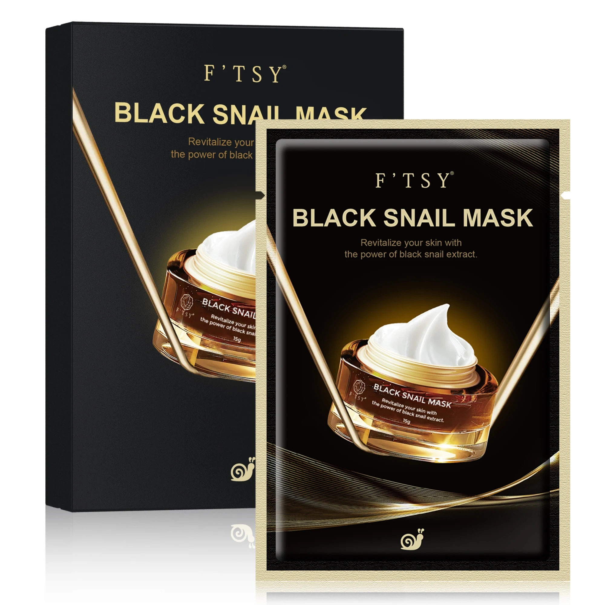 Black Snail Mask, Repair & Hydration