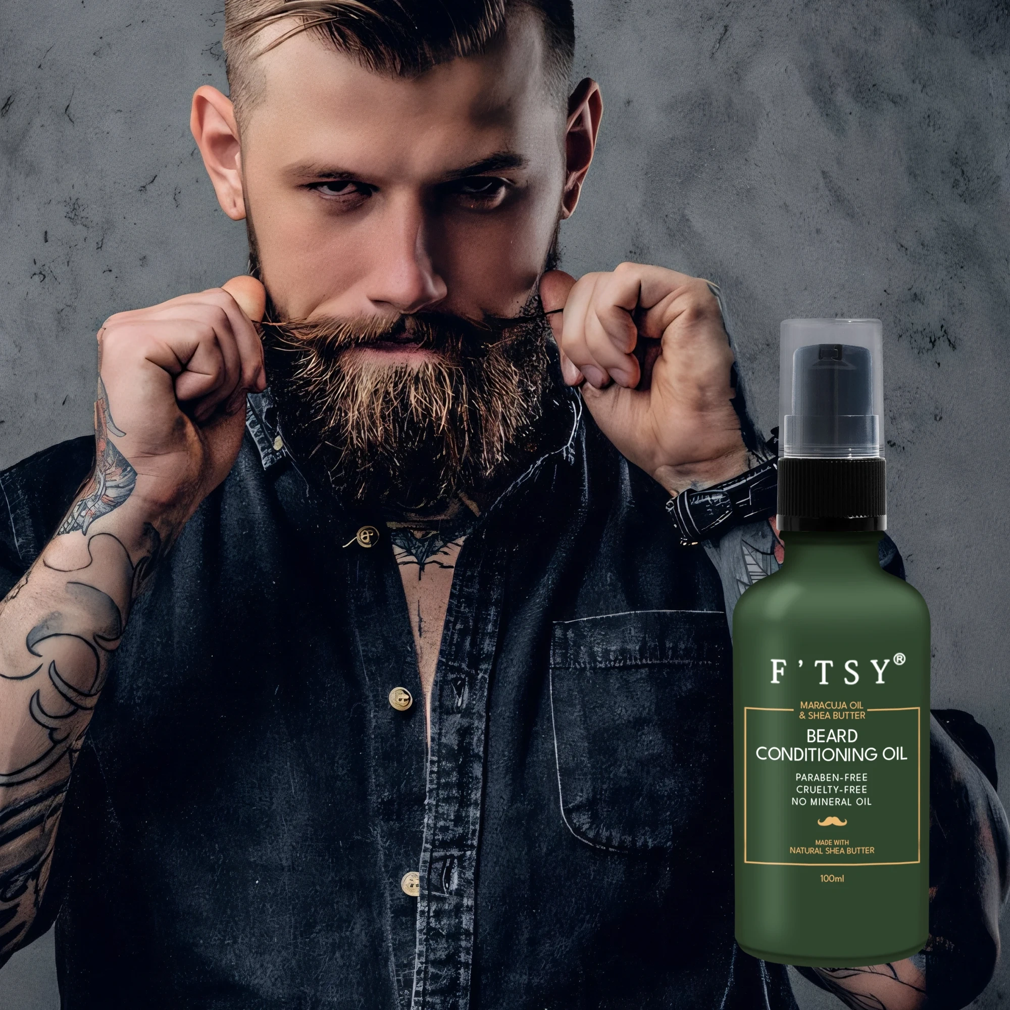 Private Label Vegan Organic Beard Growth Oils Strengthen Tea Tree Oil Natural Beard Care Conditioning Oil