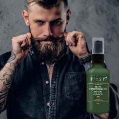 Private Label Vegan Organic Beard Growth Oils Strengthen Tea Tree Oil Natural Beard Care Conditioning Oil