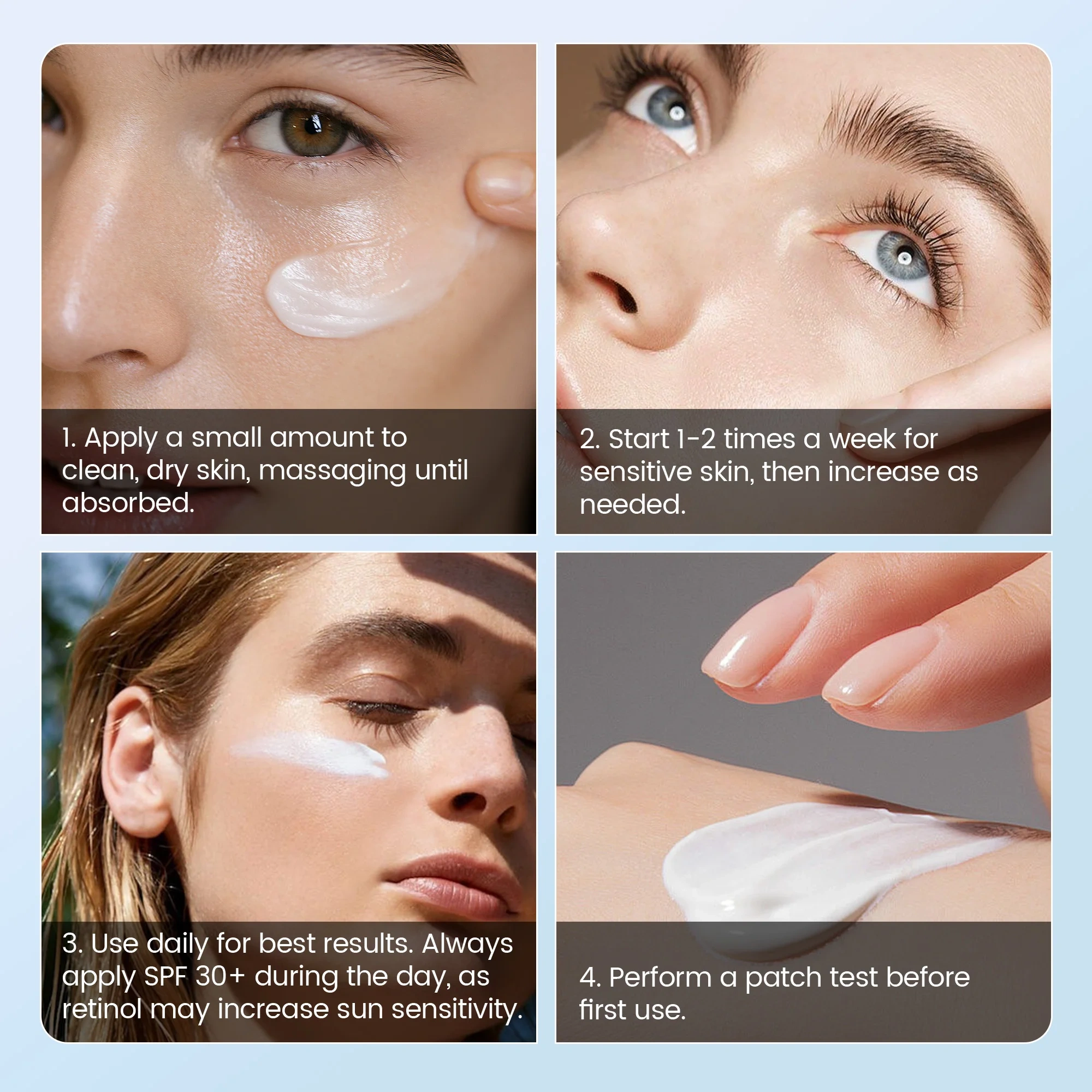 Collagen Retinol Hyaluronic Acid Cream, Anti-Aging