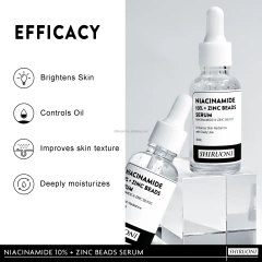 Niacinamide Zinc Beads Serum, Acne & Glow