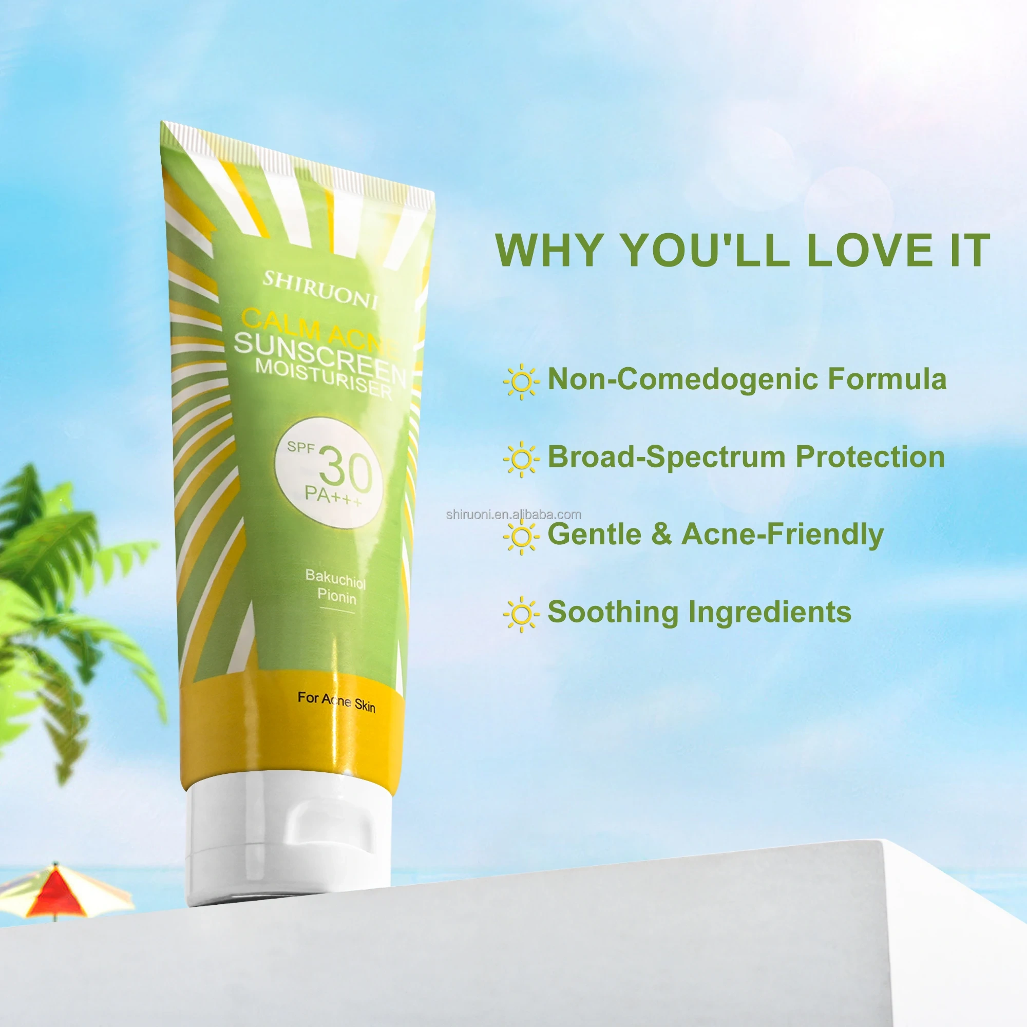 Oil-Free Calm Acne Sunscreen