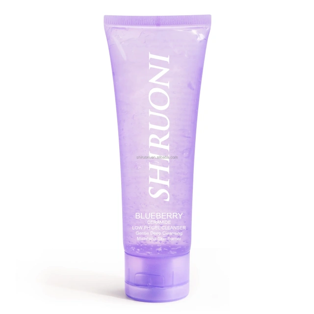 Blueberry Ceramide Gentle Cleanser Gel, Low pH