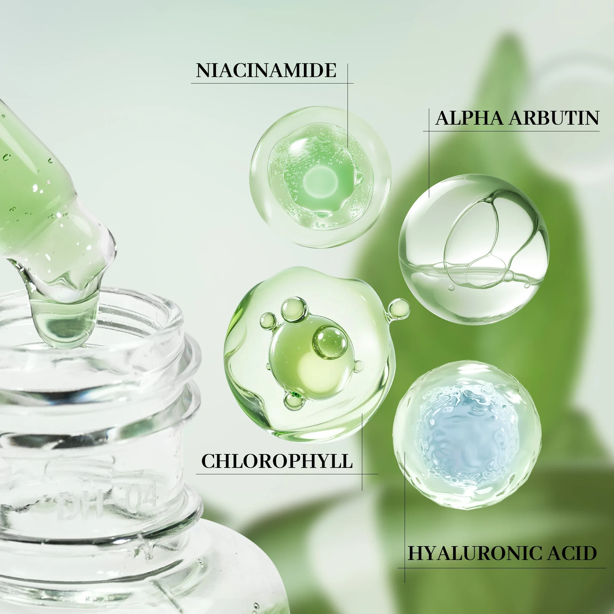 Chlorophyll Discoloration Serum, Soothing