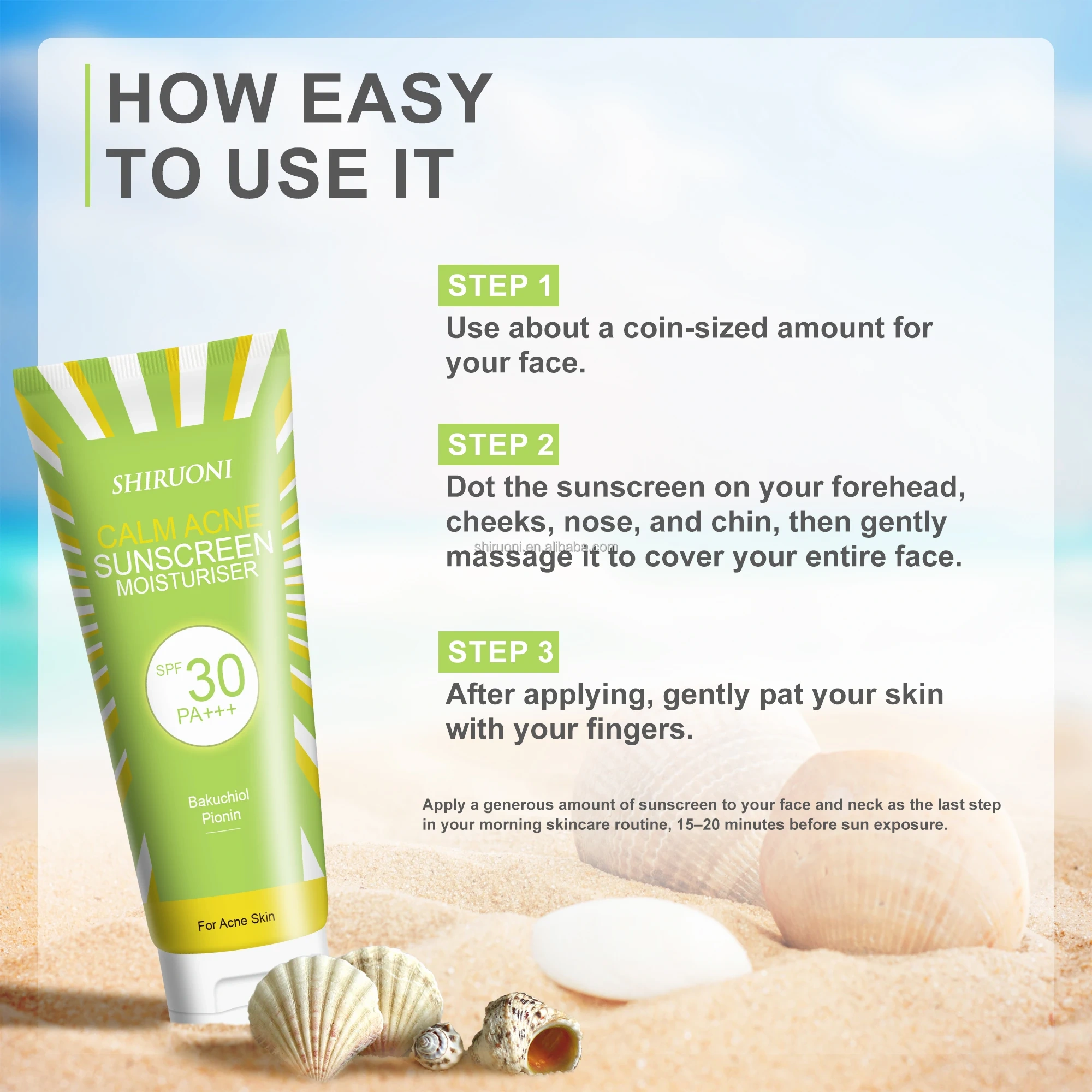 Oil-Free Calm Acne Sunscreen
