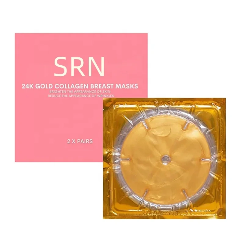24K Gold Collagen Breast Firming Mask