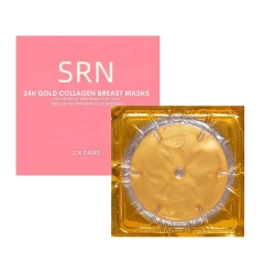 24K Gold Collagen Breast Firming Mask