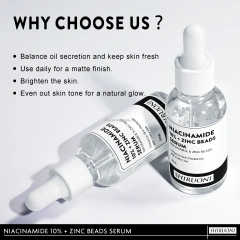 Niacinamide Zinc Beads Serum, Acne & Glow