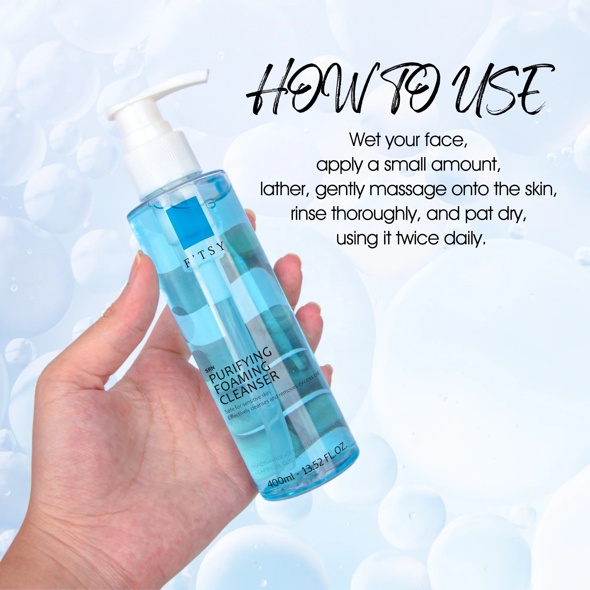 Sensible Skin Vitamin B5 Niacinamide Face Wash