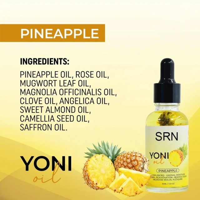 Private Label Organic Sweet Peach Vaginal Bikini Area Yoni Oil PH Balanced Non Greasy Intimate Moisturizer Oil