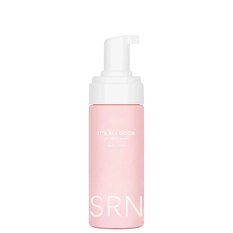 Private Label 100% Natural Organic Natural Aloe Vera Rose Intimate Vagina Yoni Washing Foam Cleanser Set