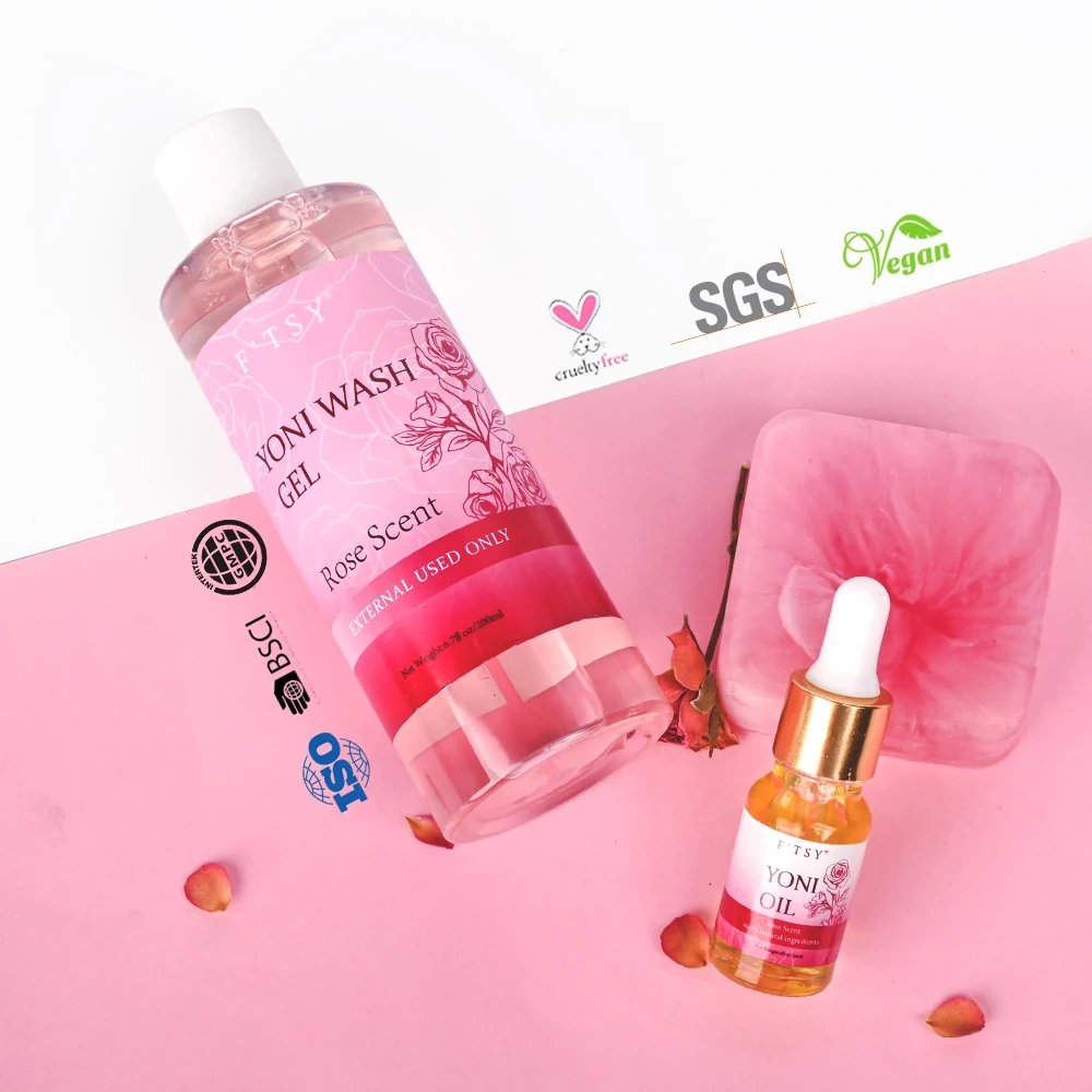 Rose Yoni Care Set, Cleansing & Hydrating