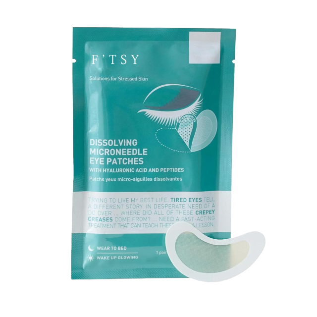 Microneedle Dissolving Eye Patches, Anti-Aging