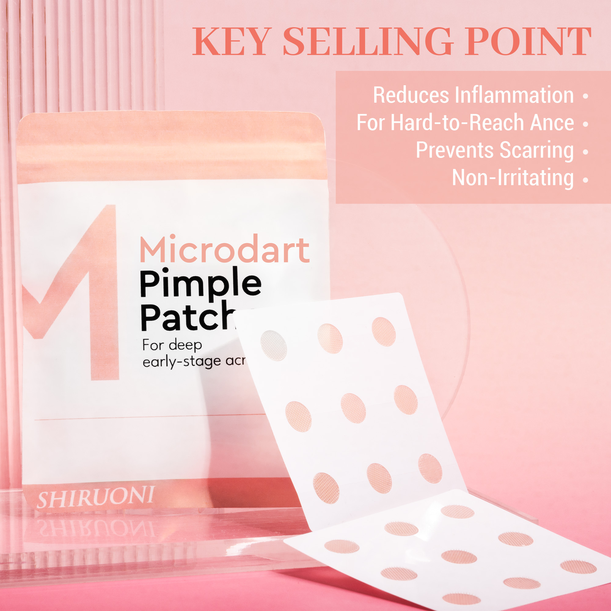 Microneedle Acne Patch – Scar & Pimple Care