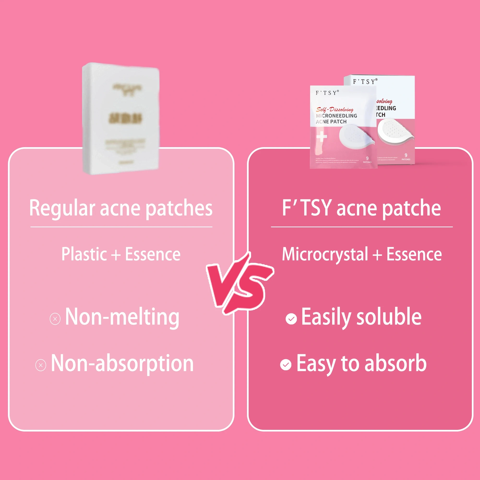 Microneedle Acne Patch – Dark Spot & Pimple Care