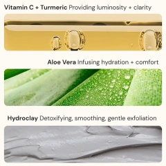 Turmeric Clay Mask — Anti-Acne & Exfoliating Care