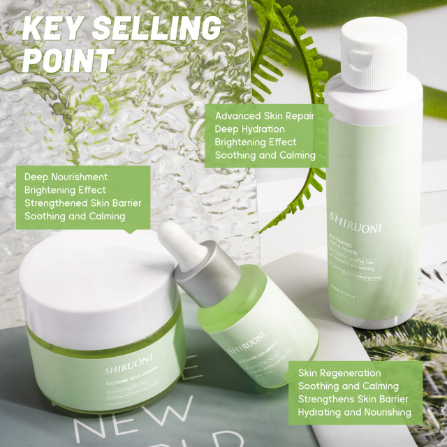 Exosome Centella Asiatica Cica Skin Care Set