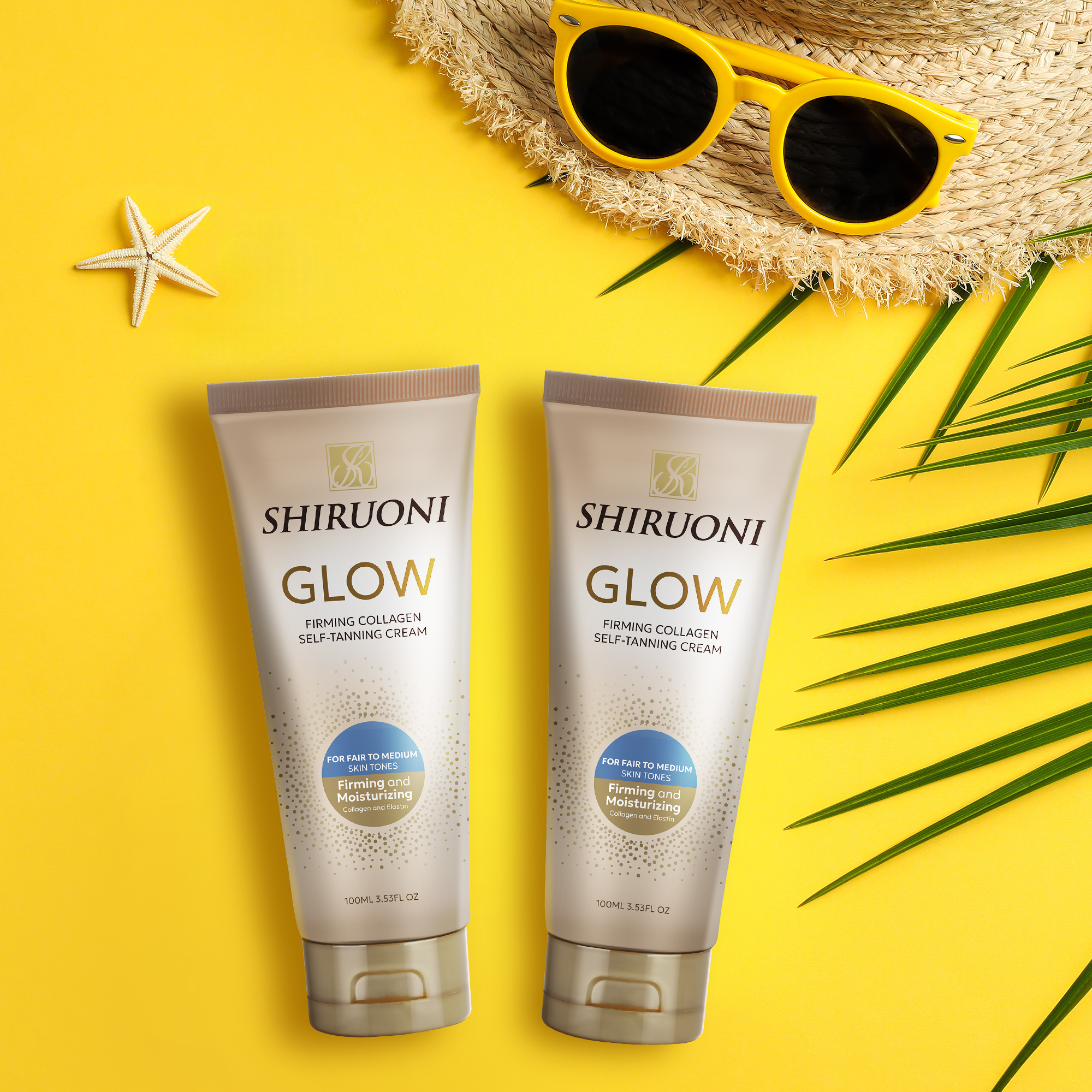 Collagen Self-Tanning Cream, Glow & Firming