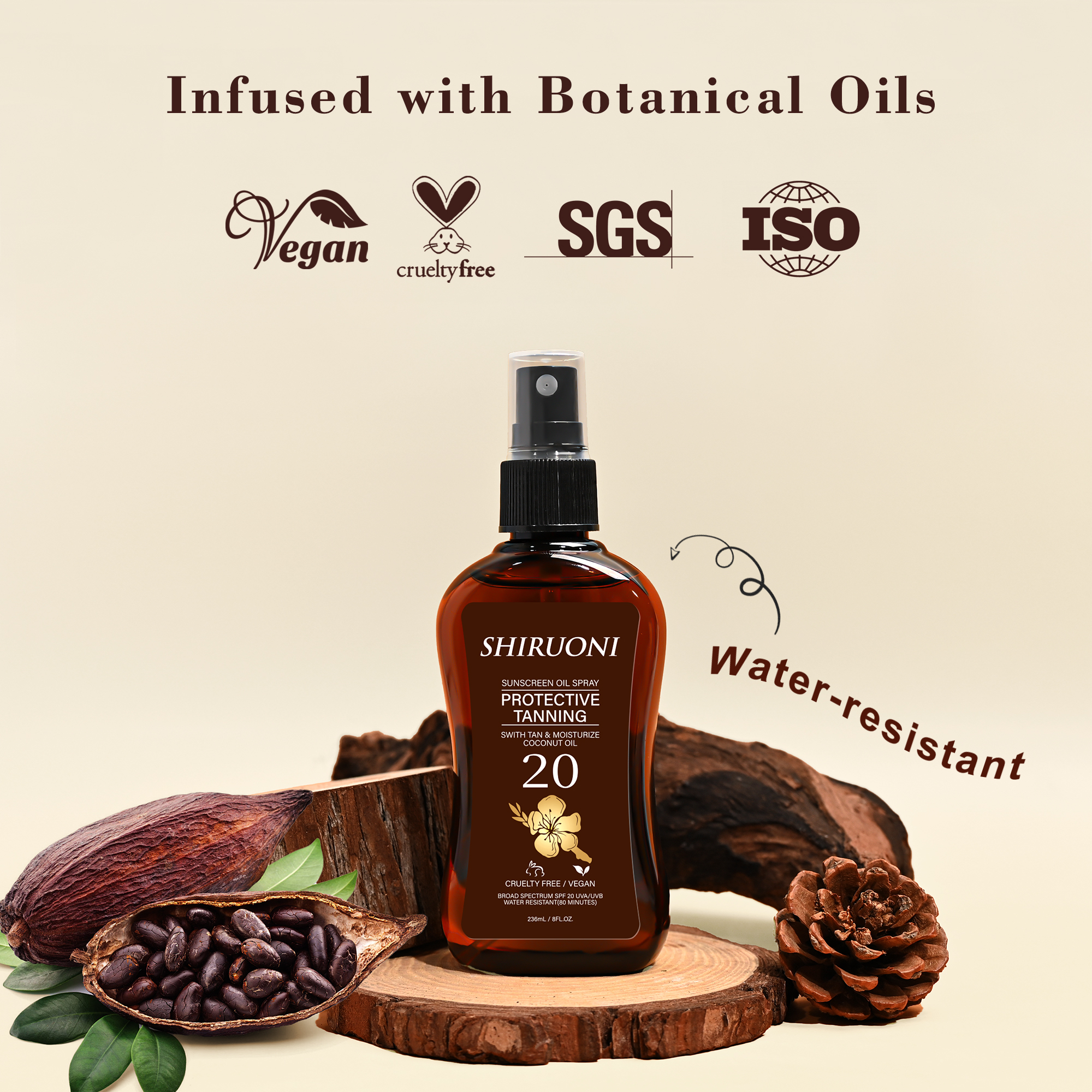 Hydrating Tanning Oil Spray