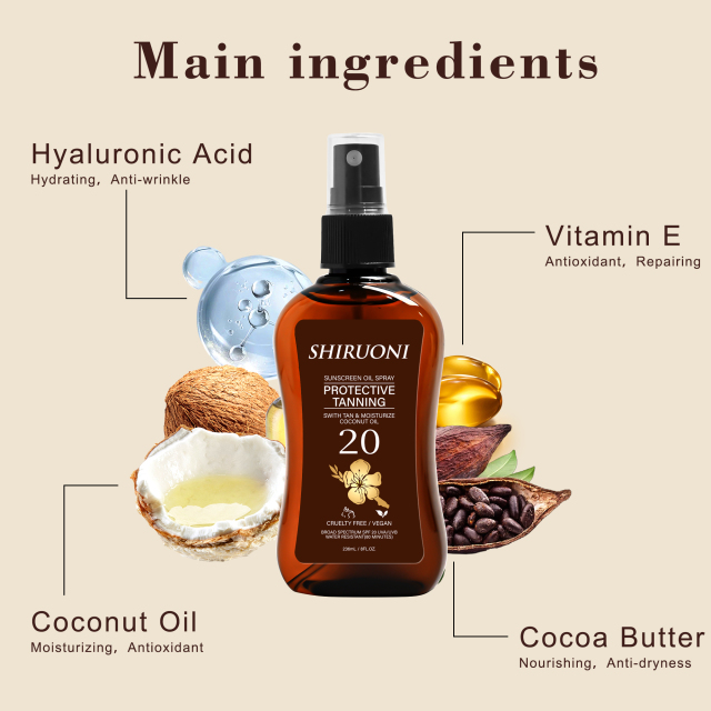 Hydrating Tanning Oil Spray