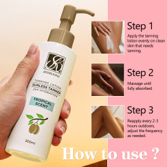Sunless Tanning Lotion