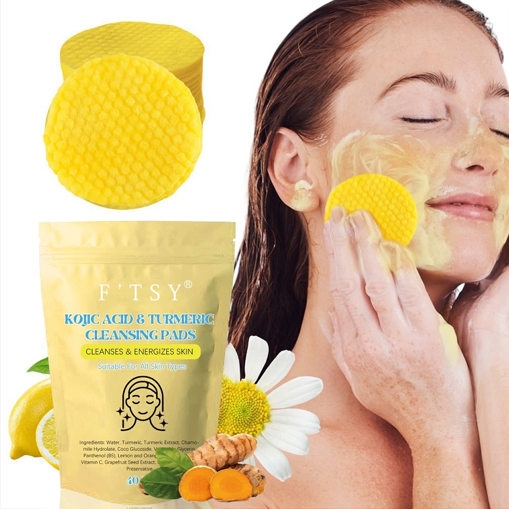 Kojic Acid & Turmeric Cleansing Pads