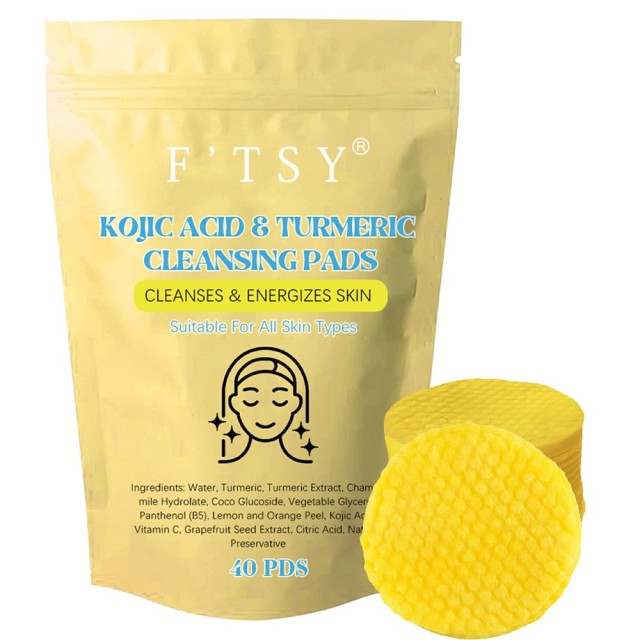 Kojic Acid & Turmeric Cleansing Pads