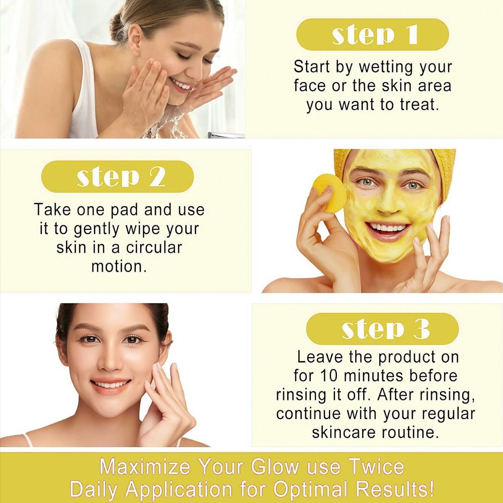 Kojic Acid & Turmeric Cleansing Pads