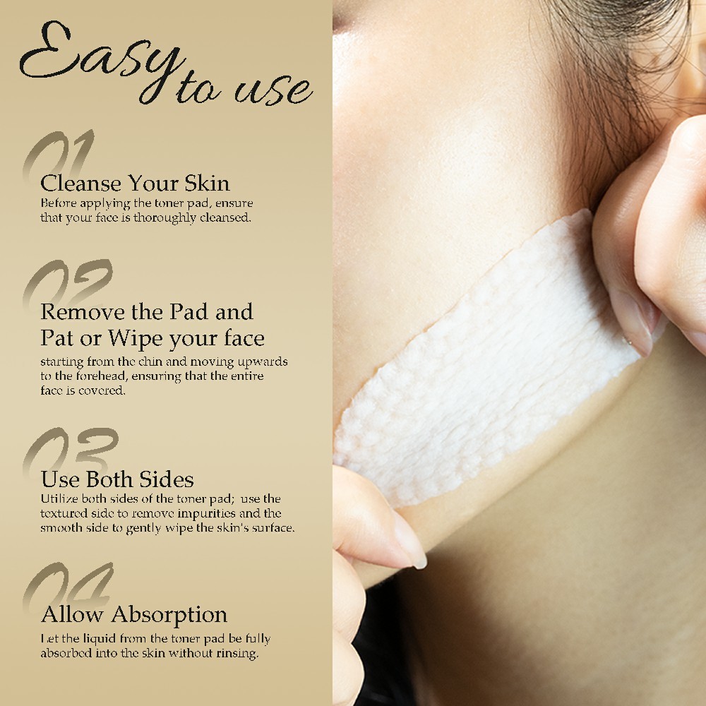Rice Toner Pads, Hydration & Radiant