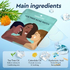Ingredients & Benefits

Tea Tree Oil: Antibacterial, reduces acne-causing bacteria and inflammation.

Calendula Oil: Soothes irritated skin and supports skin healing.

Hyaluronic Acid: Provides moisture to prevent skin dryness and support recovery.

